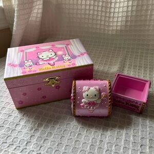 Vintage Hello Kitty Keepsake and Music Box Set 🎀